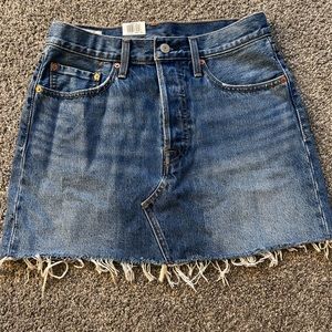 Levi’s Denim Mini Skirt